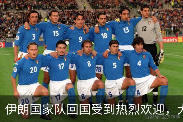 伊朗国家队回国受到热烈欢迎，大批球迷接机
